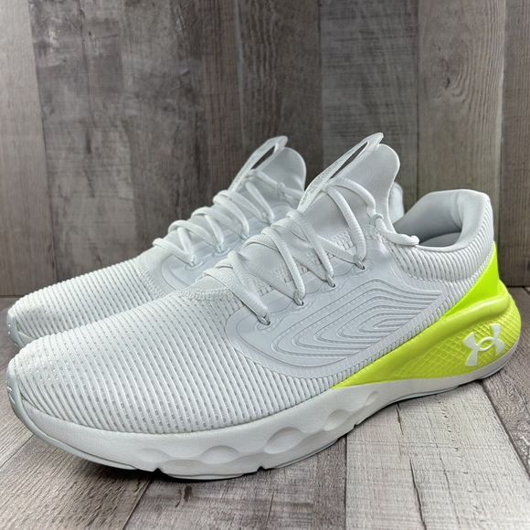 Under Armour Men's UA Charged Vantage 2 Running Shoes Sneaker Low White Size 12 - Picture 3 of 16